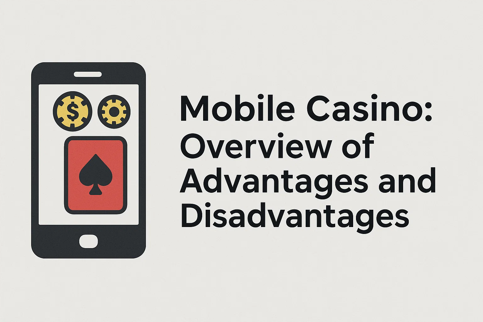 Mobile Casino: Overview of Advantages and Disadvantages
