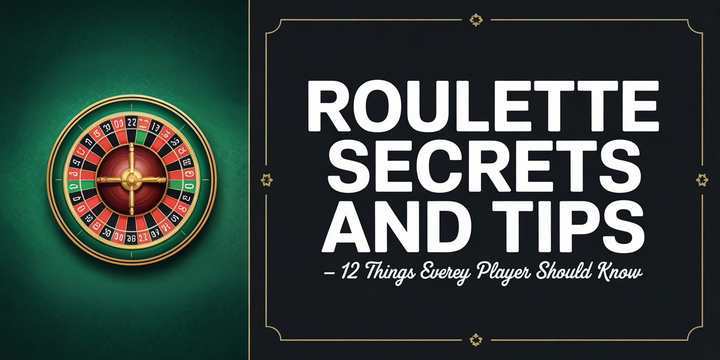 Roulette Secrets and Tips — 12 Things Every Player Should Know